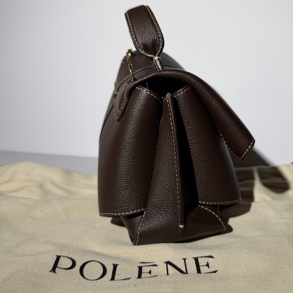 [SOLD OUT] Polène Mokki Mini Bag – Textured Ebony 🤎 - Picture 3 of 10